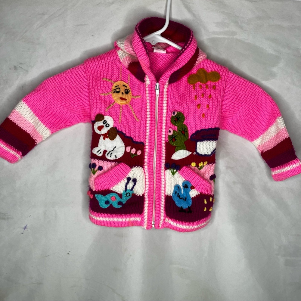 Peruvian Alpaca baby jacket